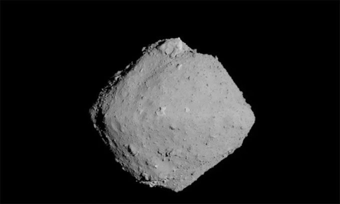 Hayabusa 2 spacecraft captured the Ryugu asteroid in 2018.