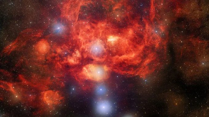 Lobster Nebula captured by DECam.