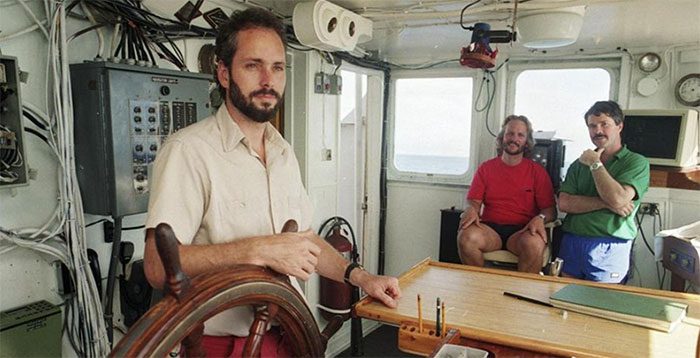 Young treasure hunter Tommy Thompson