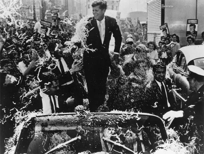 Former President John F. Kennedy