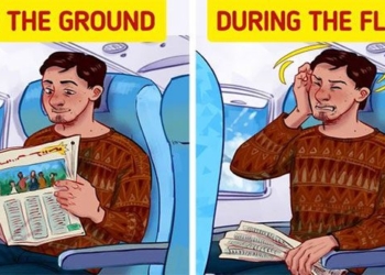 top 8 strange experiences that can only be seen when boarding a plane 118019