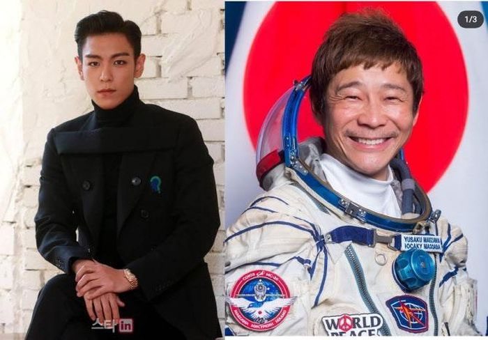 T.O.P is the first member of the crew sponsored by billionaire Yusaku Maezawa.