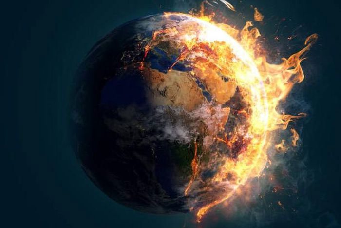 Earth once burned up to 10%