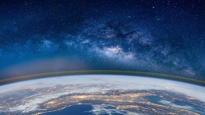 Earth Viewed from Space