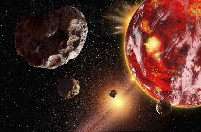 Ancient Earth greatly benefited from colossal meteors