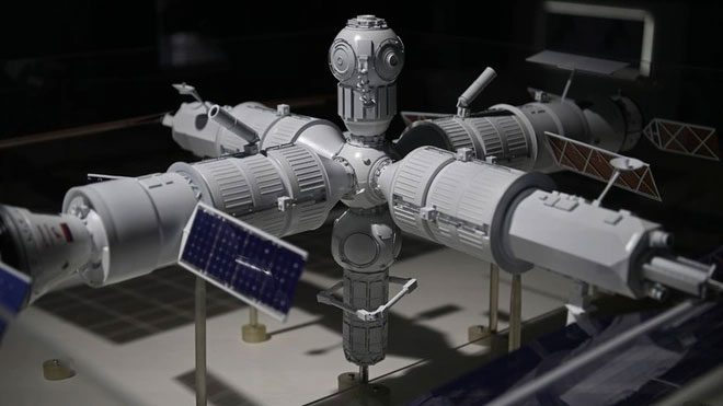 Future space station model being developed by Russia