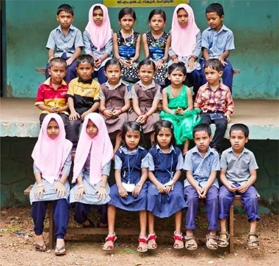 Schools and classrooms are filled with many pairs of twins.