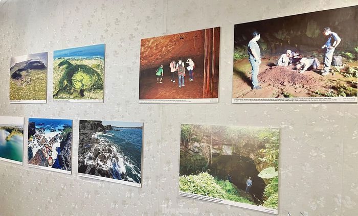Images of the Nâm Gle volcano and cave (Đắk Mil)