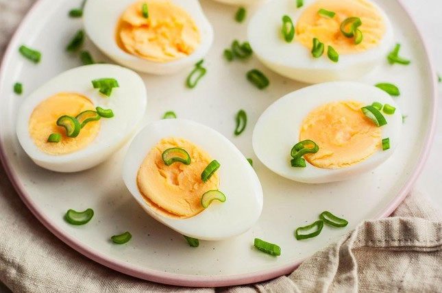 Eggs provide a rich source of protein.