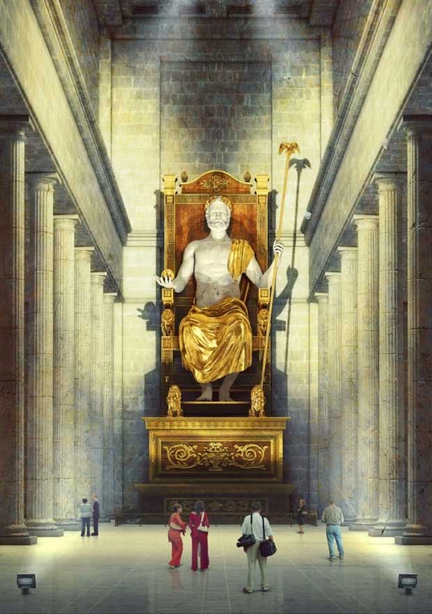 The Statue of Zeus at Olympia