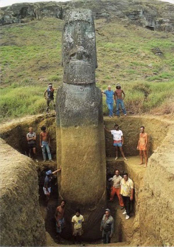 Discovering the Shocking Underbody of the Easter Island Statues