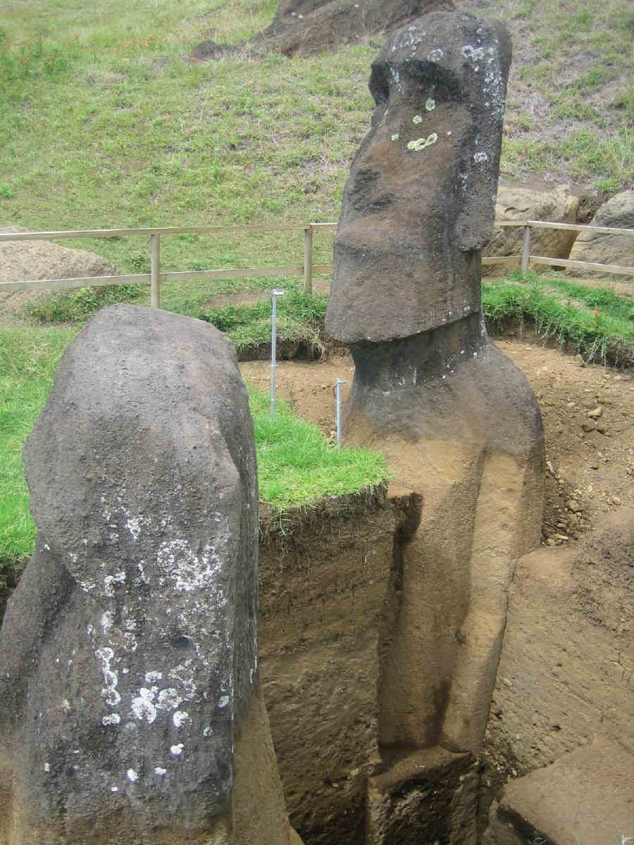 Discovering the Shocking Underbody of the Easter Island Statues