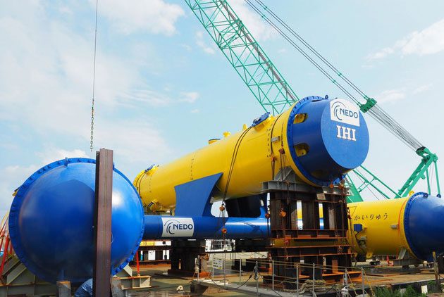 IHI Corp's giant Karyu power-generating turbine