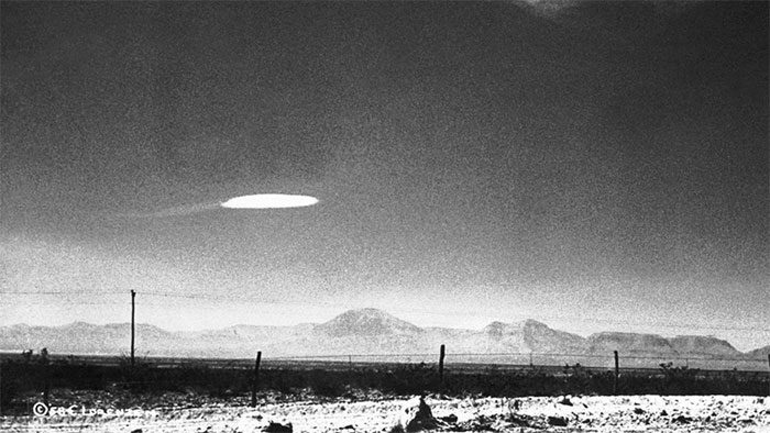Famous UFO photo taken by a U.S. government employee.