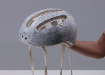 unique helmet design made from fiber 121026