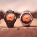 unique watch with flower dust 123232