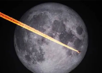 unusual volcano mouth discovered on moon due to a mysterious missile crashing 121453
