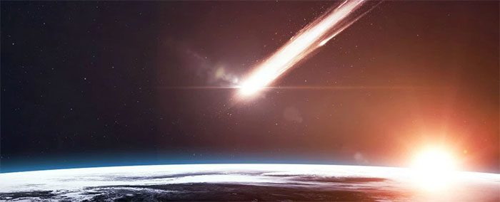This object traveled through space at speeds exceeding 210,000 km/h (equivalent to 58,333 meters per second).