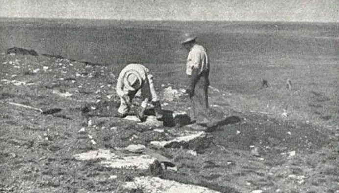 Researchers discovered the fossil treasure site in 1951