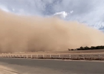 video big dust storm appears in southern california 123461