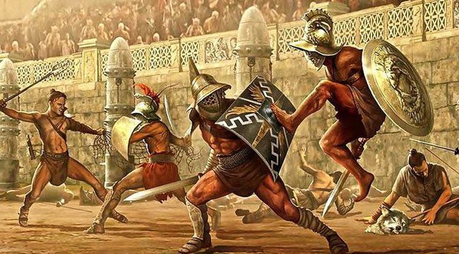 Gladiators participated in life-and-death battles with other fighters.