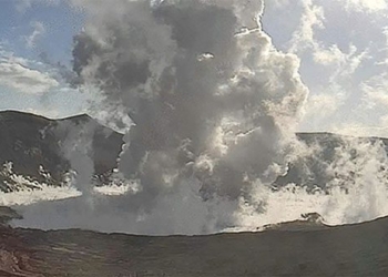 volcano taal in the philippines erupts magma fountain 119735