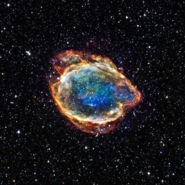 Image of a supernova explosion.