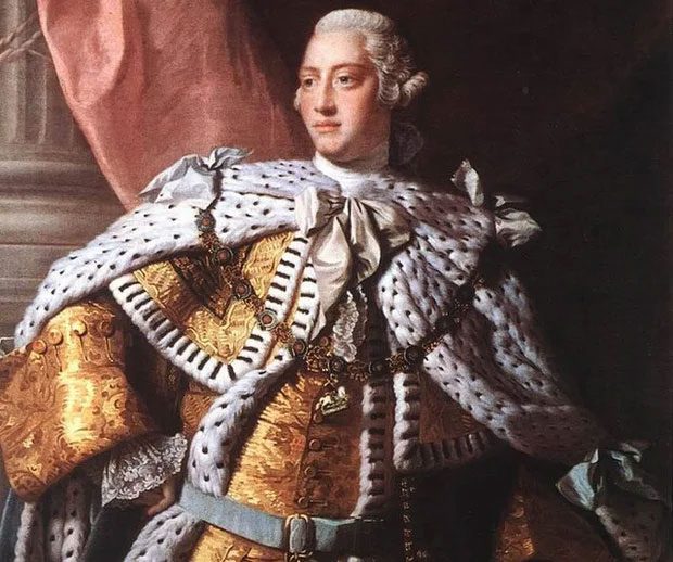 Painting of King George III.