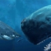 what happens if a megalodon fights a whale 120168