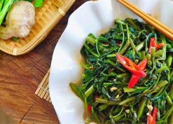 why eating water spinach causes acne 123978