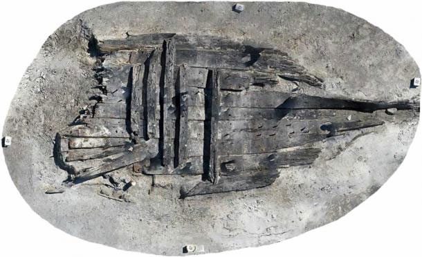 Wooden planks from the ship are well-preserved enough to reveal their origin