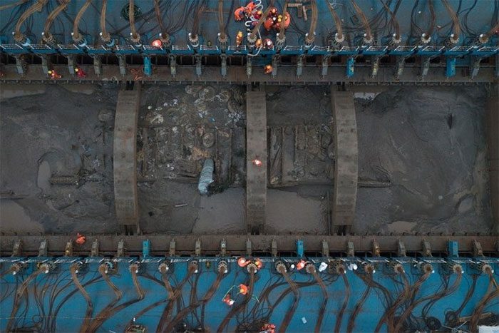 Wreck from the Qing Dynasty.