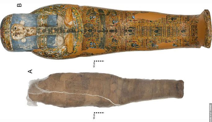 The mummy Shep-en-Isis, now owned by Switzerland