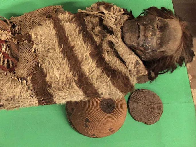 One of the mummies in the study