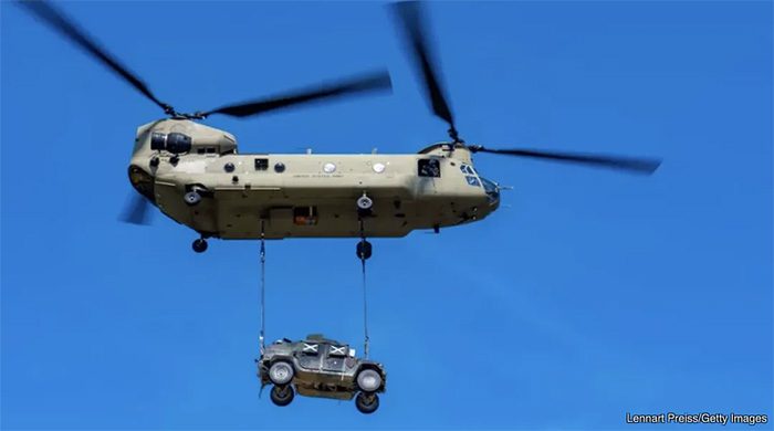 Humvee was originally designed to be modular and easily customizable.
