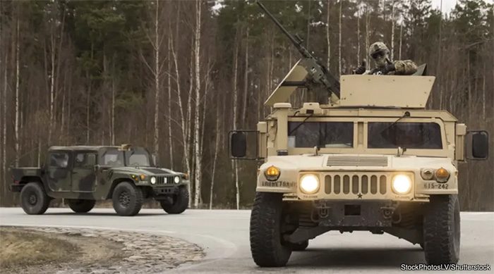 Humvee is an iconic vehicle both on the battlefield and in military transport operations.