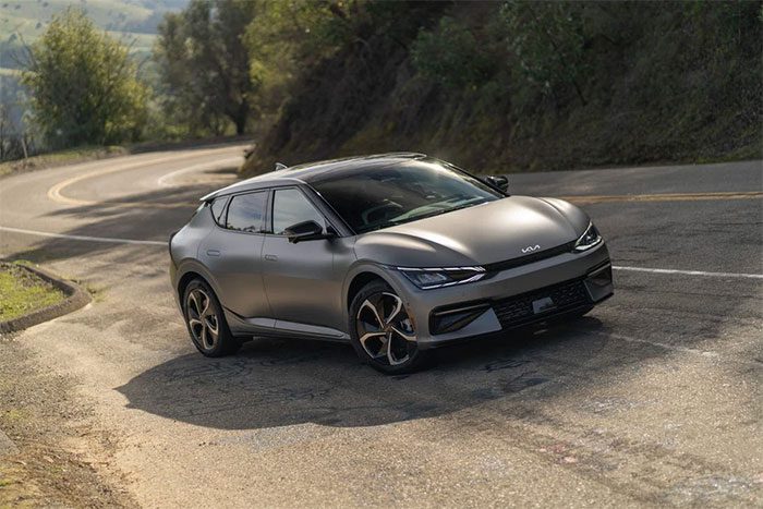 The vehicle used in the experiment was the KIA EV6 GT-Line S model.
