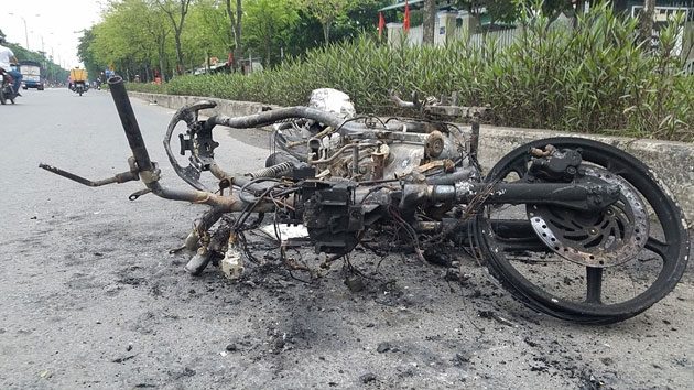 There are many causes of car and motorcycle fires