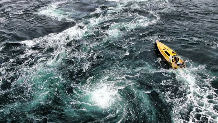 Corryvreckan Whirlpool - Scotland