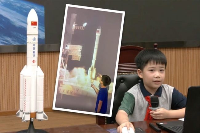 Yan Hongsen developed an interest in astronomy at the age of 4.