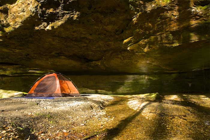 This is a great site to explore Witches' Cave