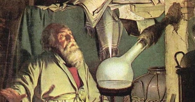 According to the views of alchemists at the time, the philosopher's stone needed to exhibit luminescence