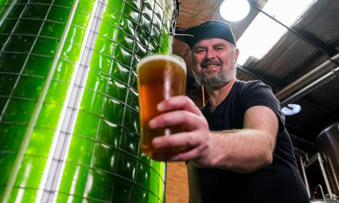 Richard Adamson - co-founder of Young Henrys
