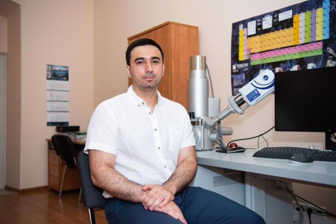 Torgom Akopyan, researcher at the Department of Metal Science at NUST MISIS.