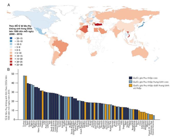 Vietnam is among the countries with the highest rates of antibiotic resistance.