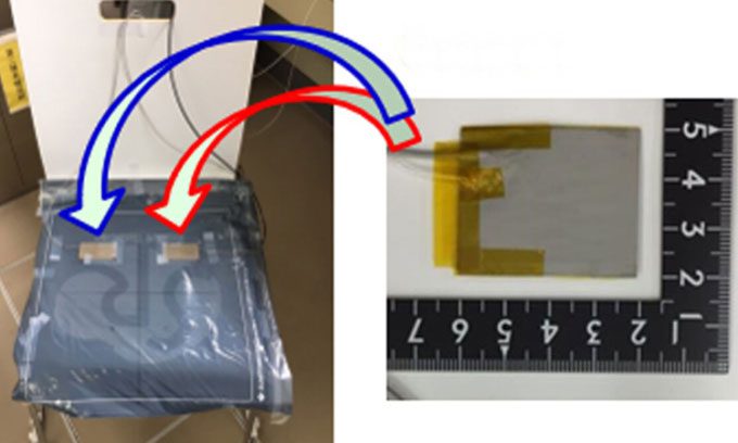 Testing the sensor system mounted on seats in the laboratory