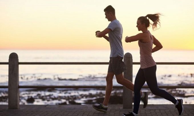 Running is one of the activities that helps burn calories