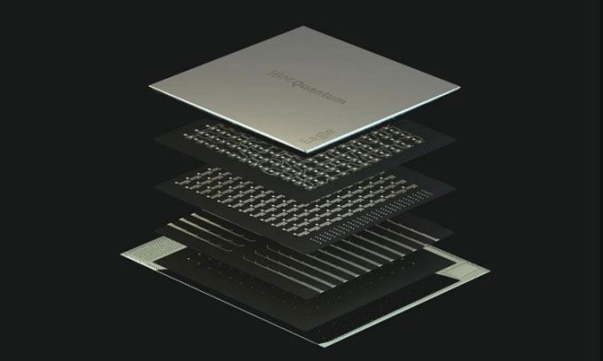 Structure of the Eagle quantum chip.