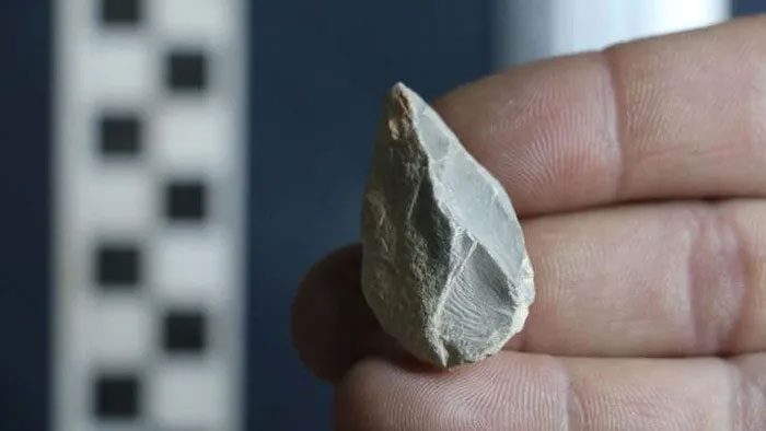 One of the controversial stone pieces
