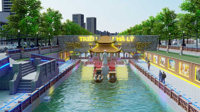 The To Lich River will have vertical banks and a stone bed